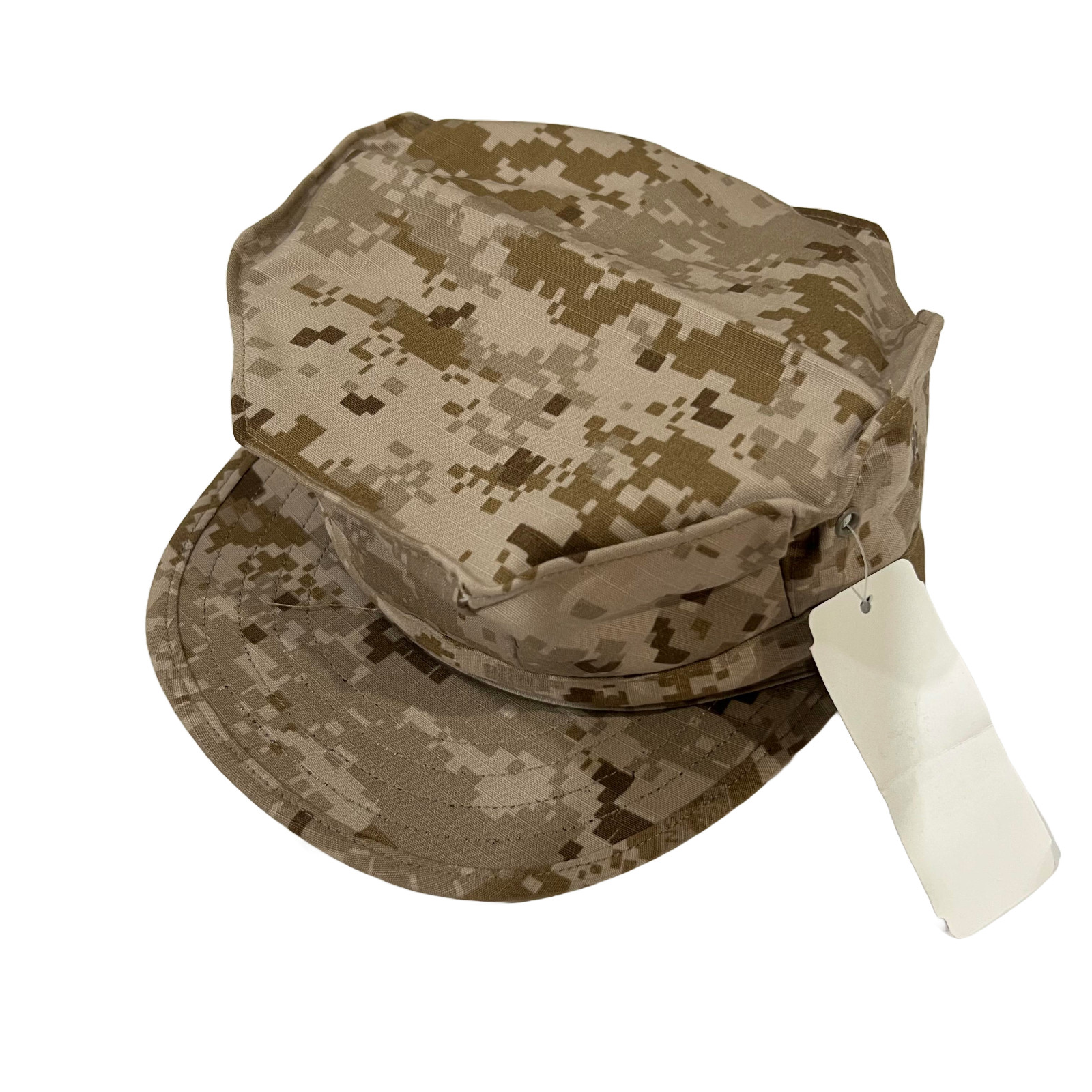 NEW US NAVY NWU Type II AOR1 Desert UTILITY 8 Point CAP Hat cover 7 5/8