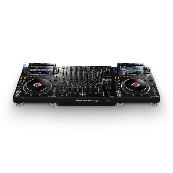 Pioneer DJ CDJ-3000 2 Pair + DJM-V10 DJ Controller Mixer Set