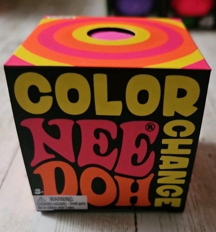 NeeDoh Color Change Squishy Toy Pink Viral Rare TikTok Sold Out Limited