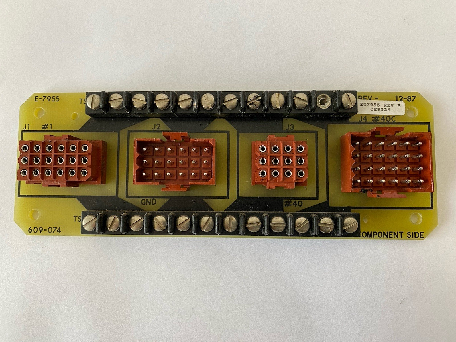 E-7955 PCB Board 609-074 Rev B Ce9525 NNB