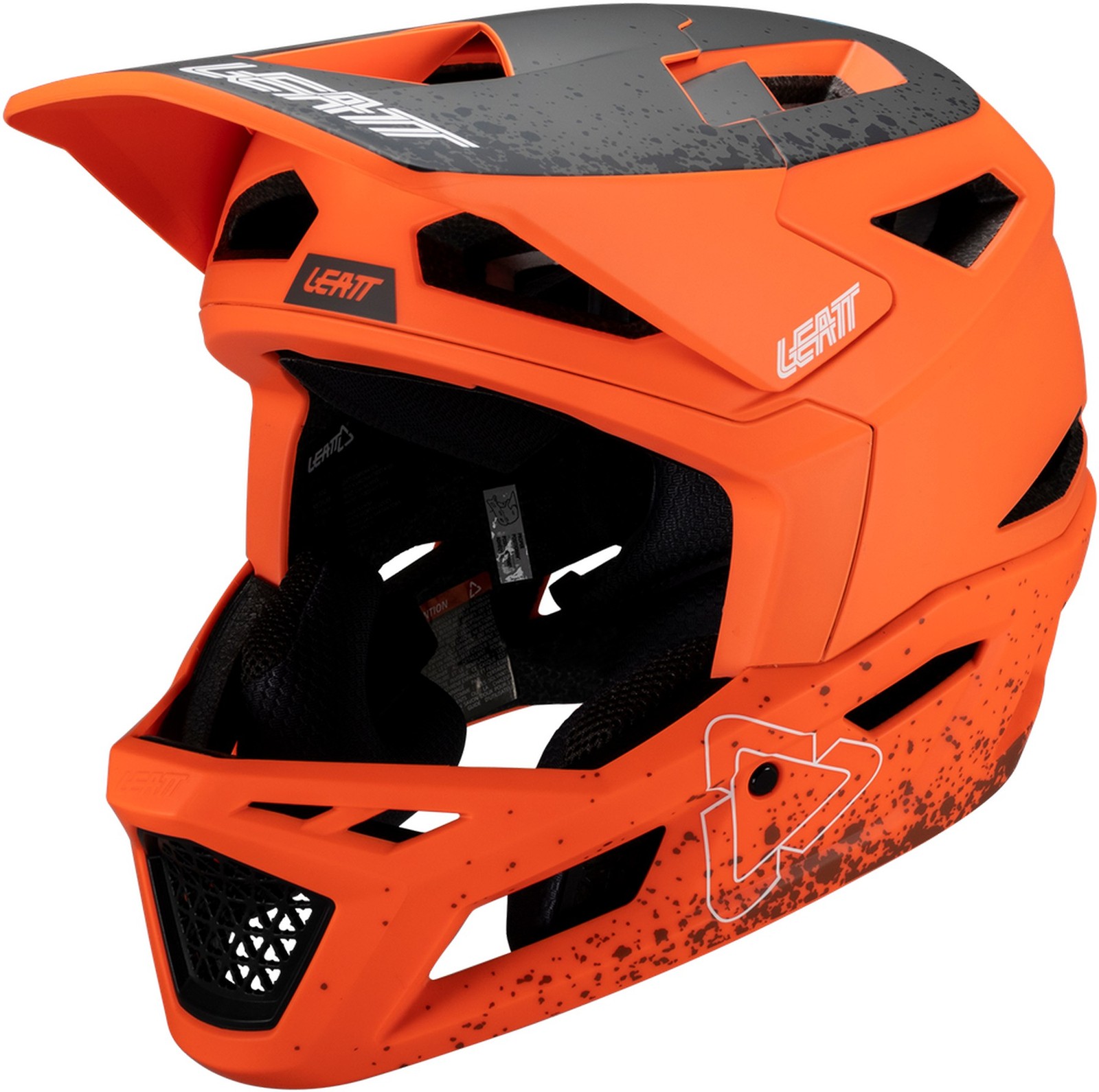 Leatt 4.0 V25 Gravity MTB Mountain Bike Helmet Coral