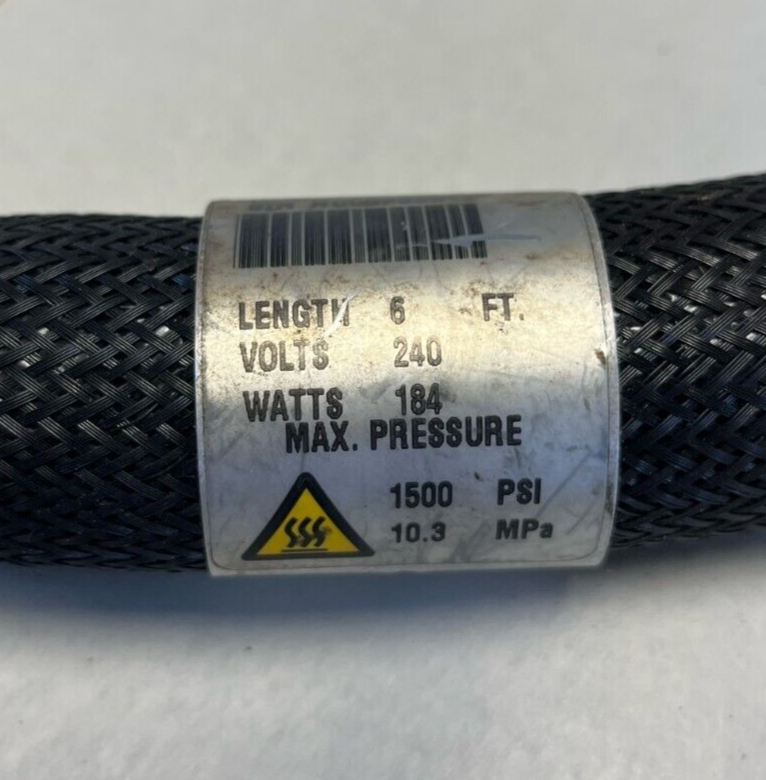 Nordson 274792D Hot Glue Melt Hose 6ft (DE)