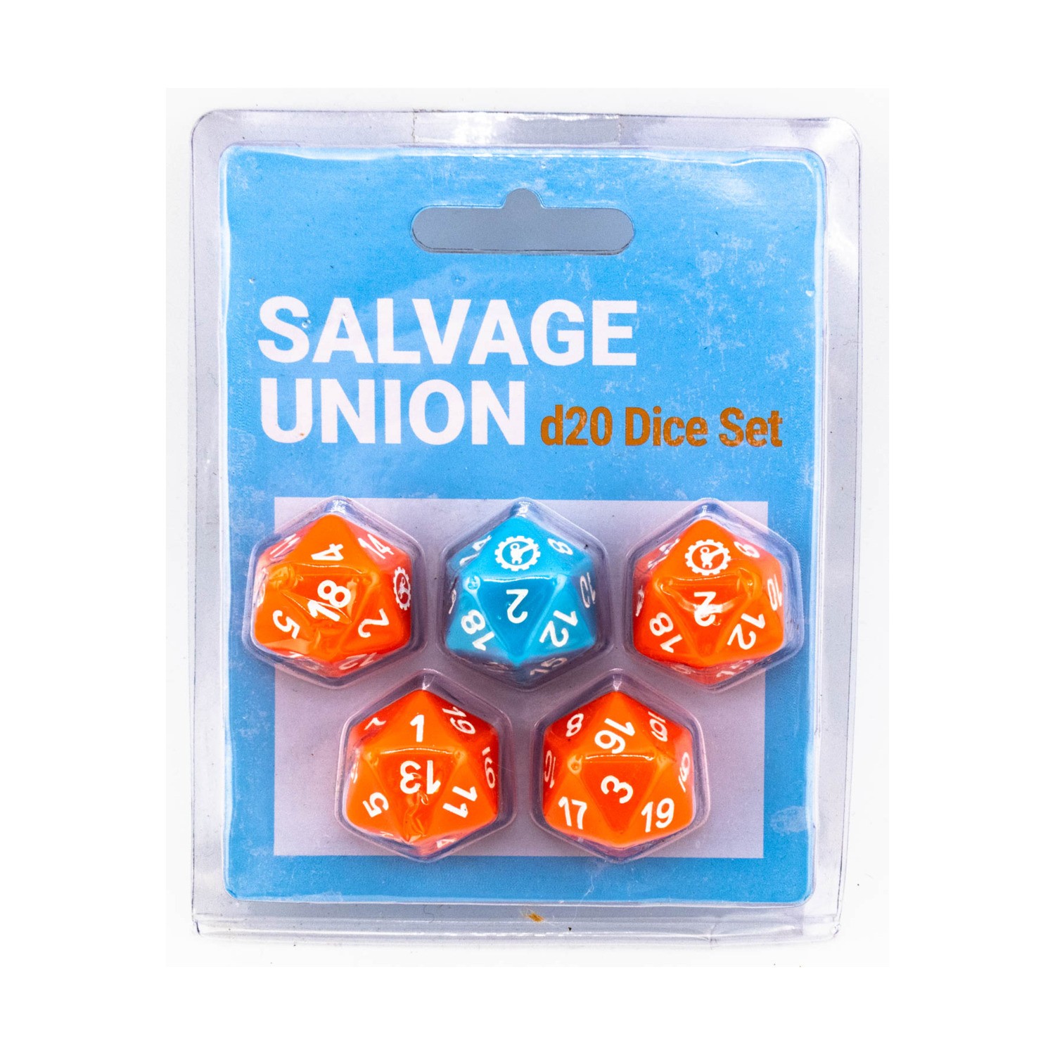 LeyLine Press RPGs Salvage Union - d20 Dice Set New