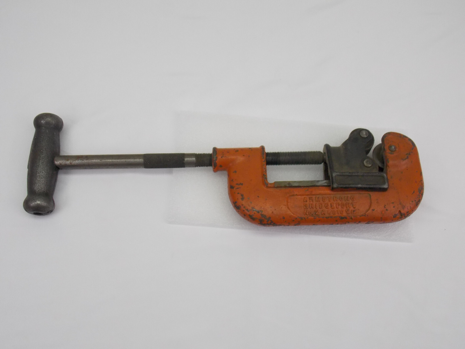 Armstrong Bridgeport No. 2A Heavy Duty Pipe Cutter Tool 1/8" - 2". Made In USA