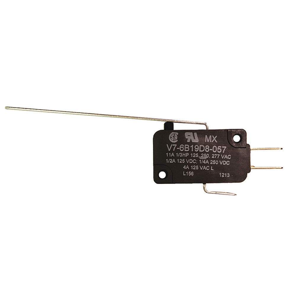 HONEYWELL V7-6B19D8-057 MiniatureSnapActionSwitch,Lever,1NO/1NC 24A299