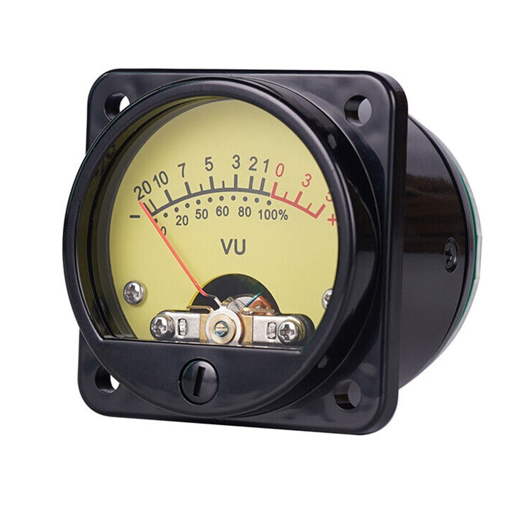 Sleek Design 45mm VU Level Meter with Integrated Driver Board Lighting
