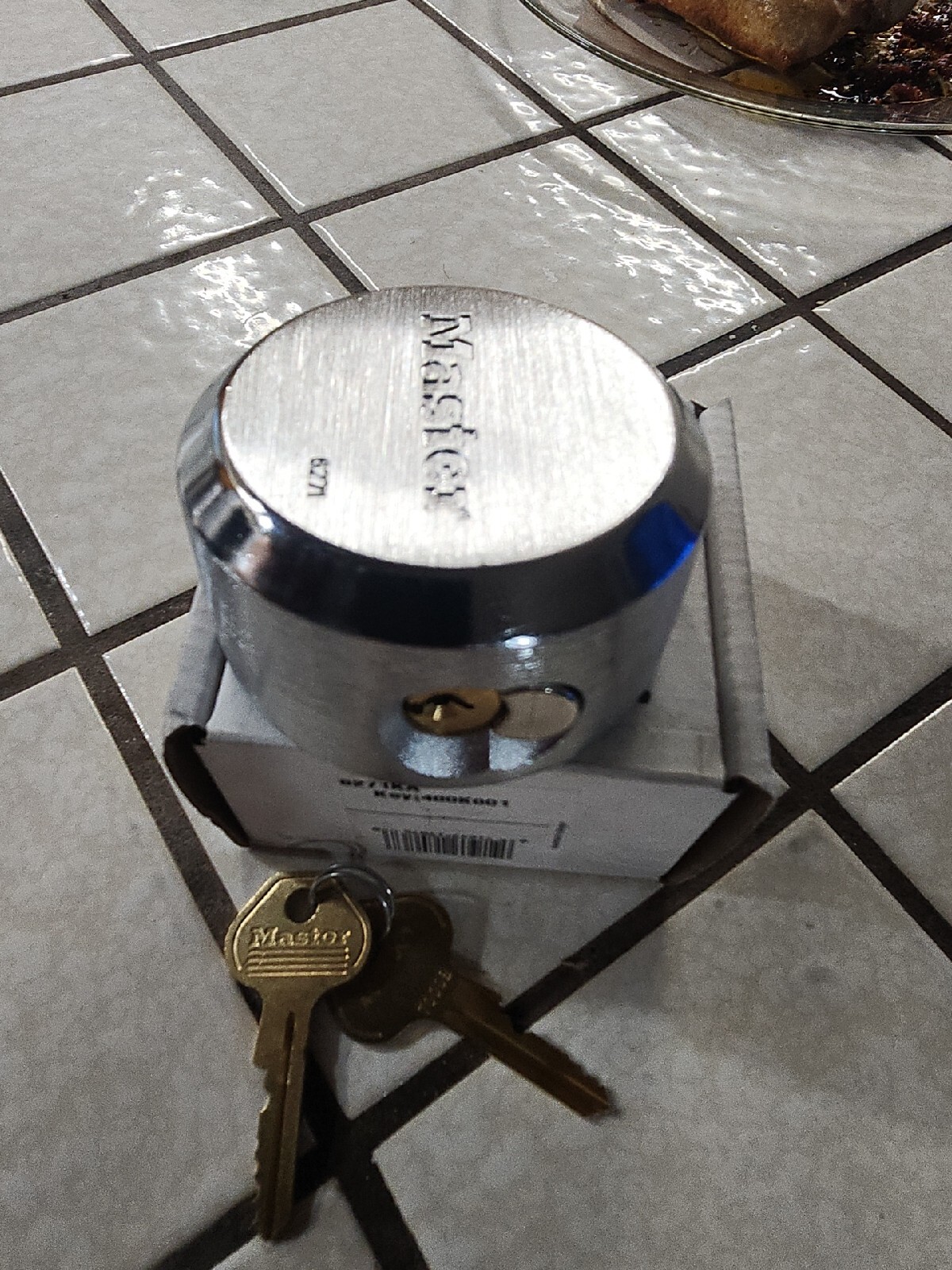 Master 6271 KEYED ALIKE Padlock With 2 Keys Tool Box Truck Lock Locksmith