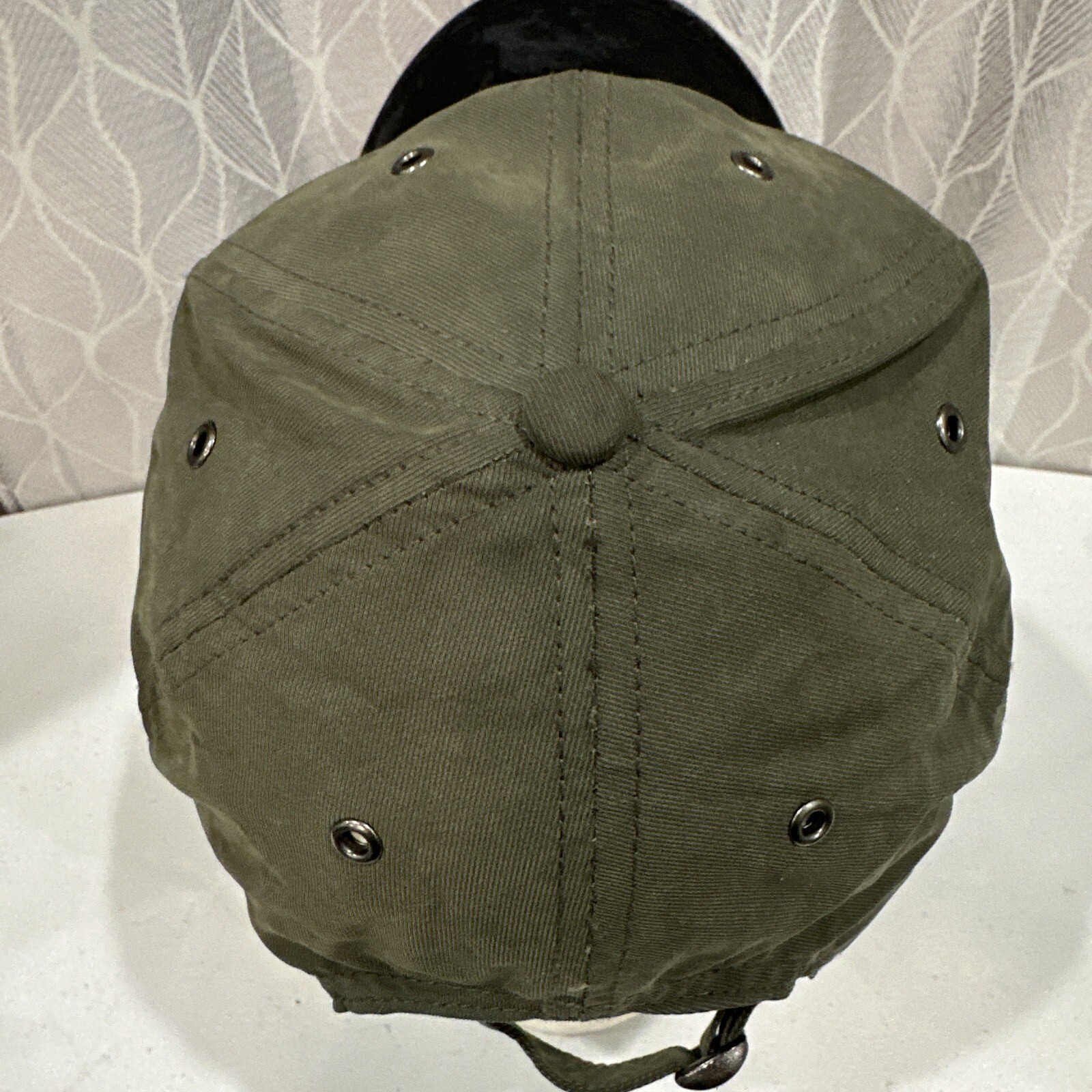 Special Operations Hat Cap Olive Green With Black Bill Strap Buckle