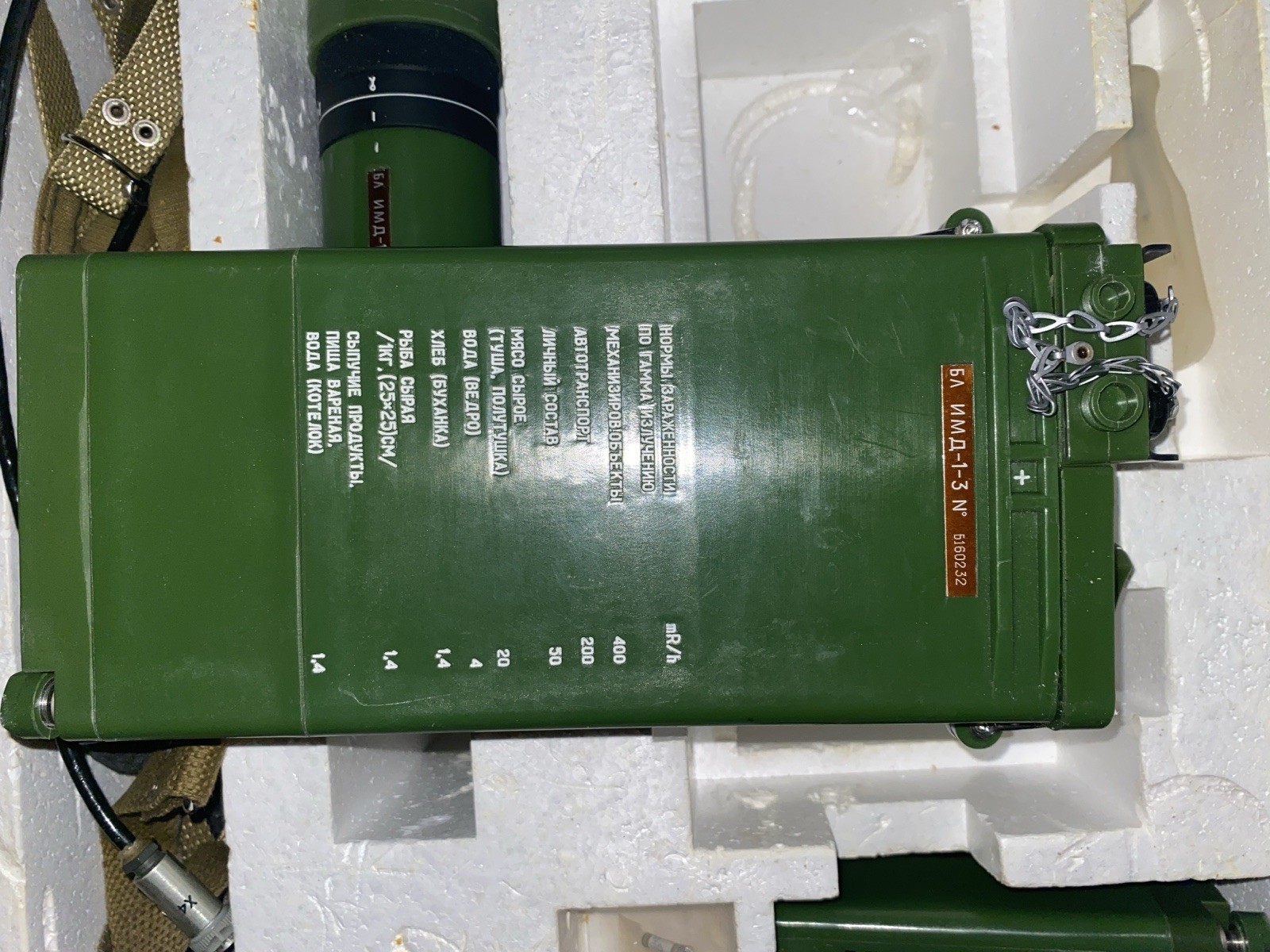 Military Russian Nuclear Dose Rate Meter IMD-1