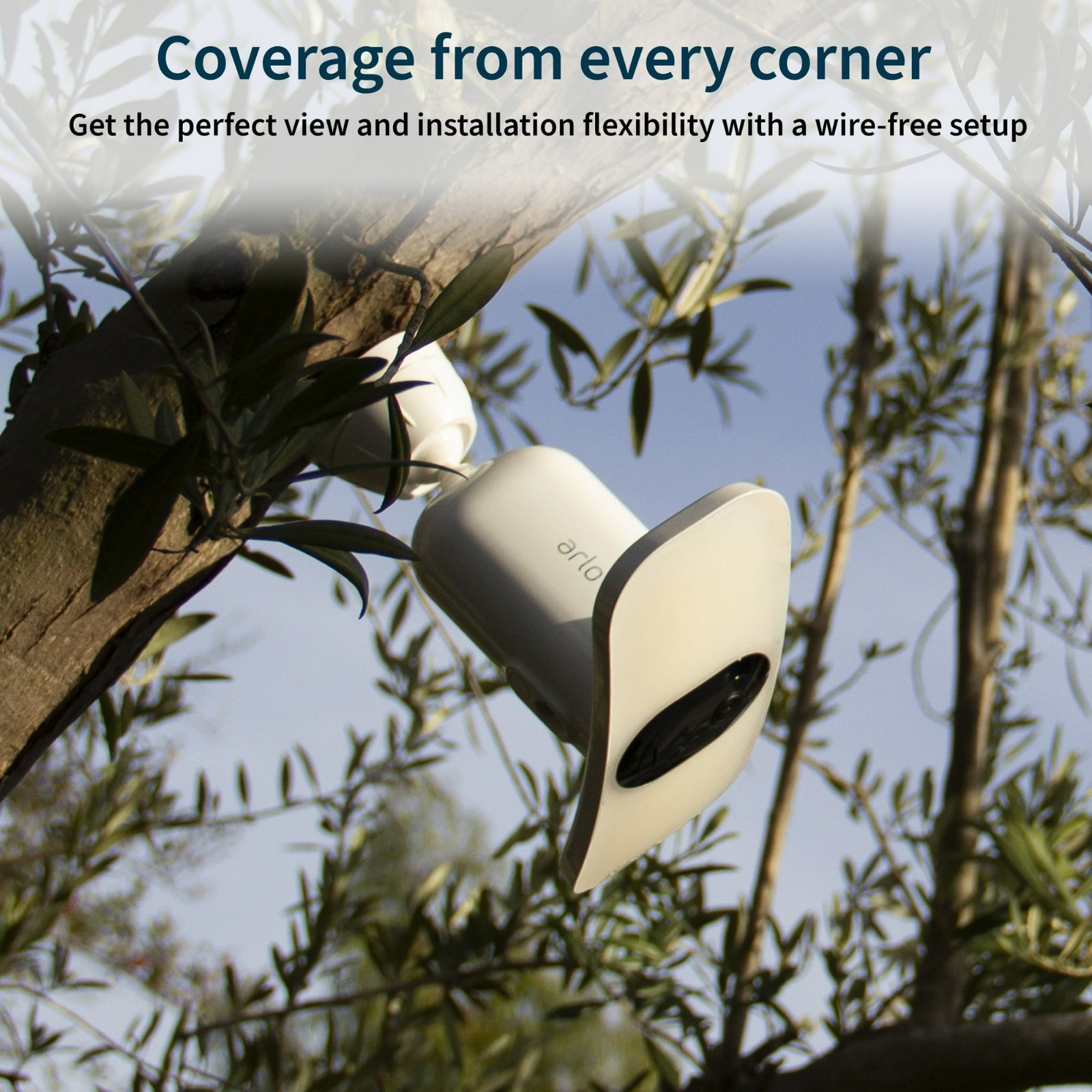 New Arlo Pro 3 Floodlight Security Camera Wireless Weather Resistant