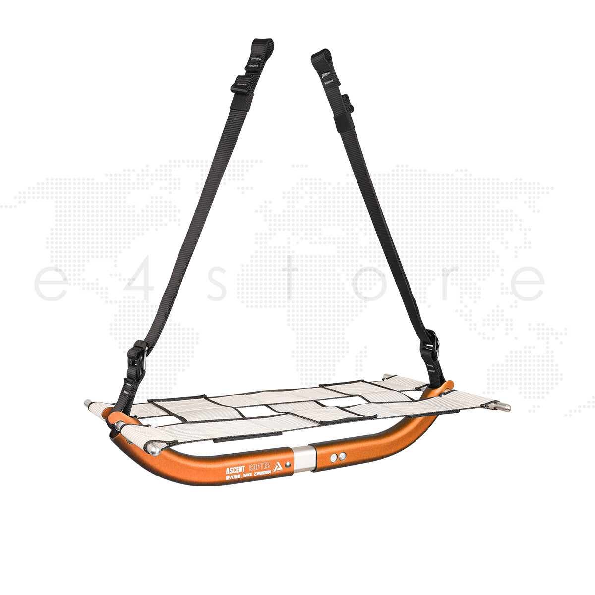 Lightweight Work Positioning Seat Aluminum for Rope Access Work at Height