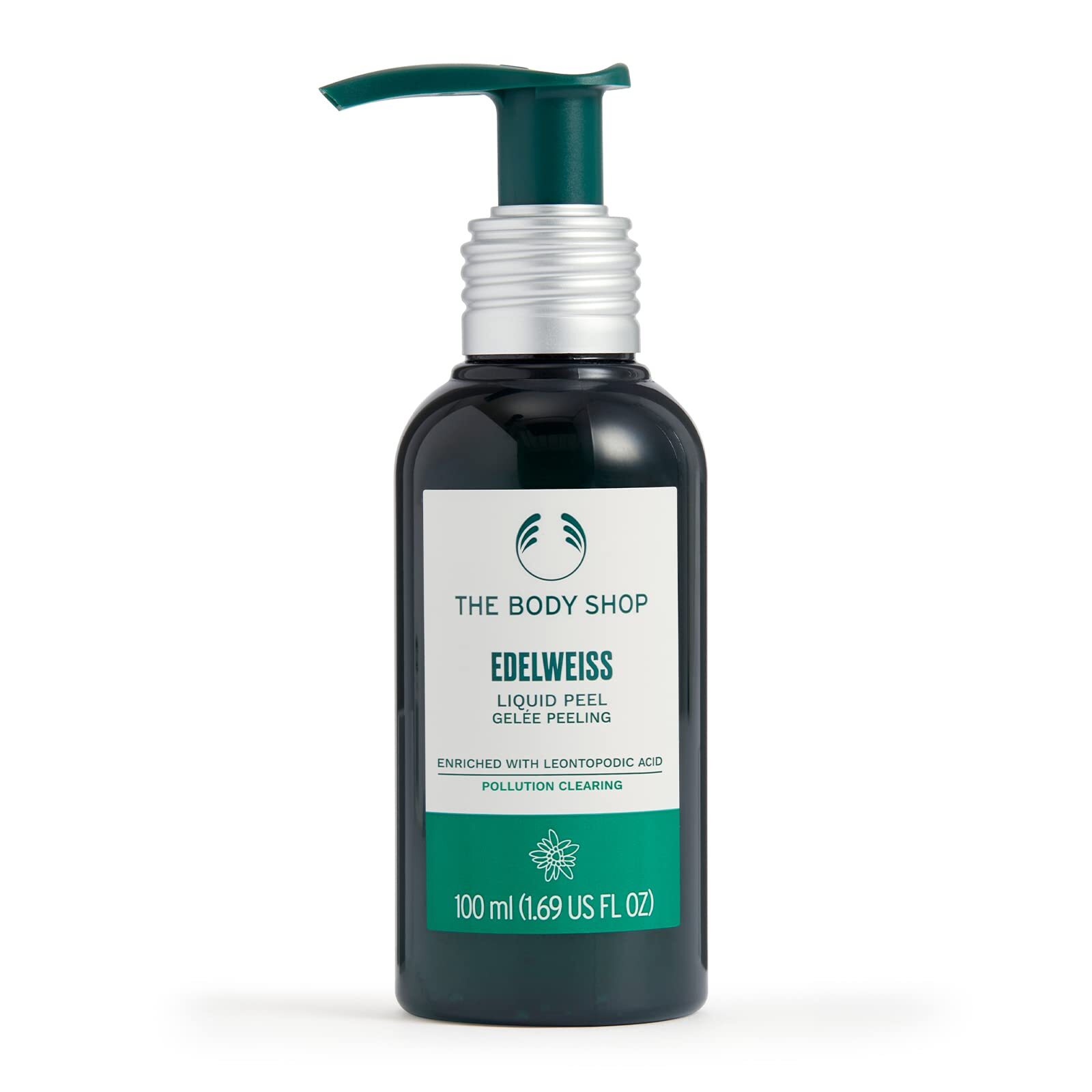 Edelweiss Liquid Peel Exfoliator 3.38 Fl Oz Gel to Peel for Fresh Smooth Skin