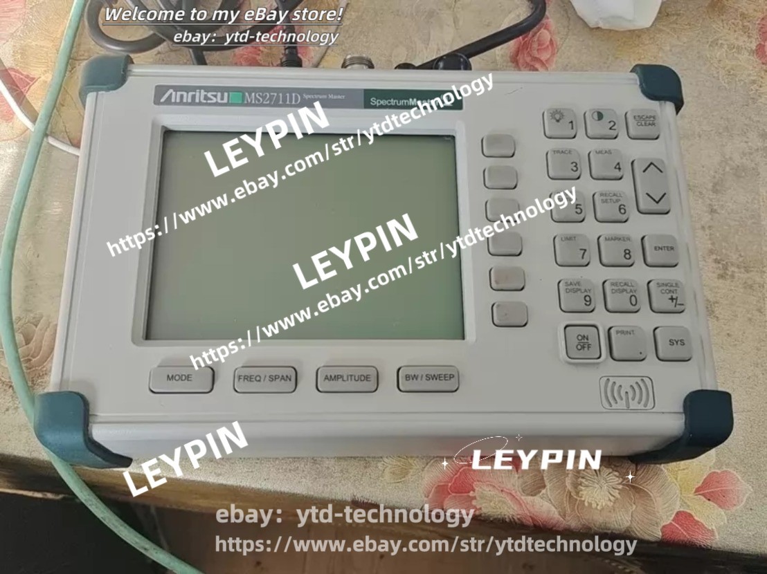 Anritsu MS2711D Color Portable RF Spectrum Analyzer 100kHz to 3GHz*ytd
