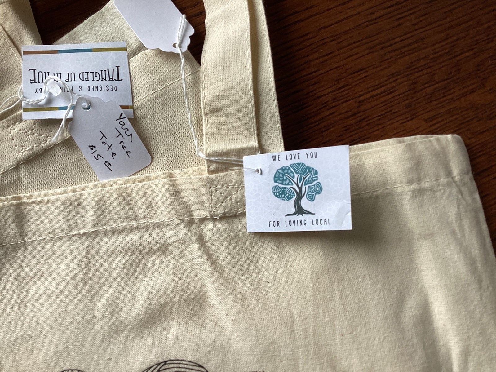 Canvas Yarn Tote