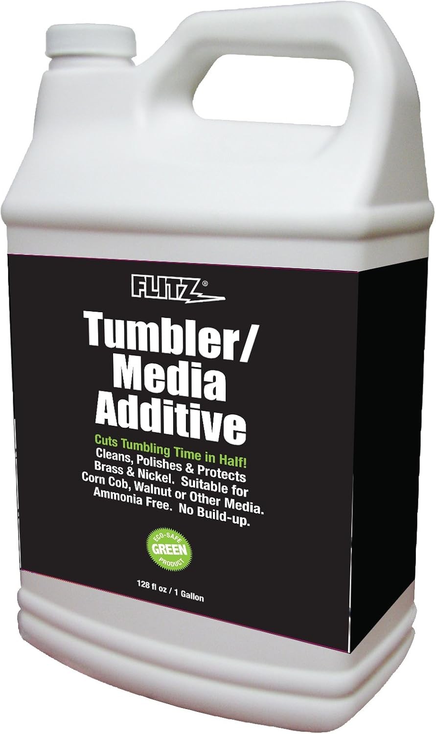 FLITZ Tumbler Media Additive 1 Gallon Ammonia-Free Tumbling Polish (SEE VIDEO)