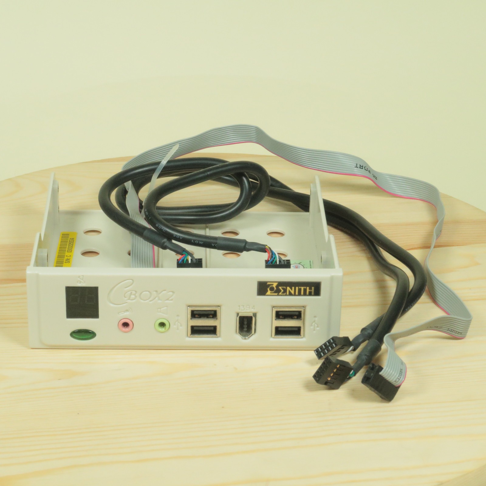 ChainTech Cbox 2 Front Panel Zenith Series 5.25" Bay for 7NJS Motherboard