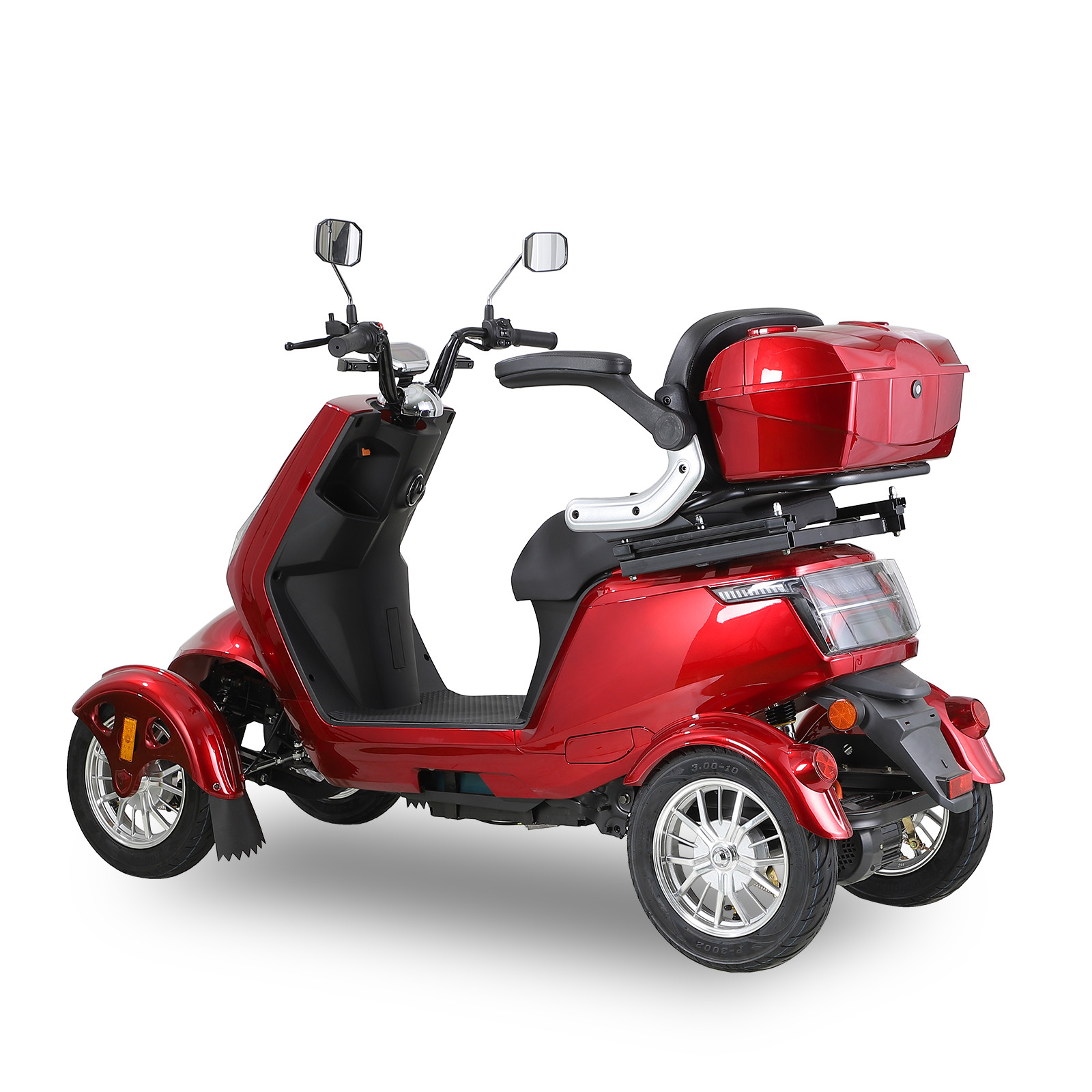 440lbs Mobility Scooter 31mi Range Full LED Safety Features