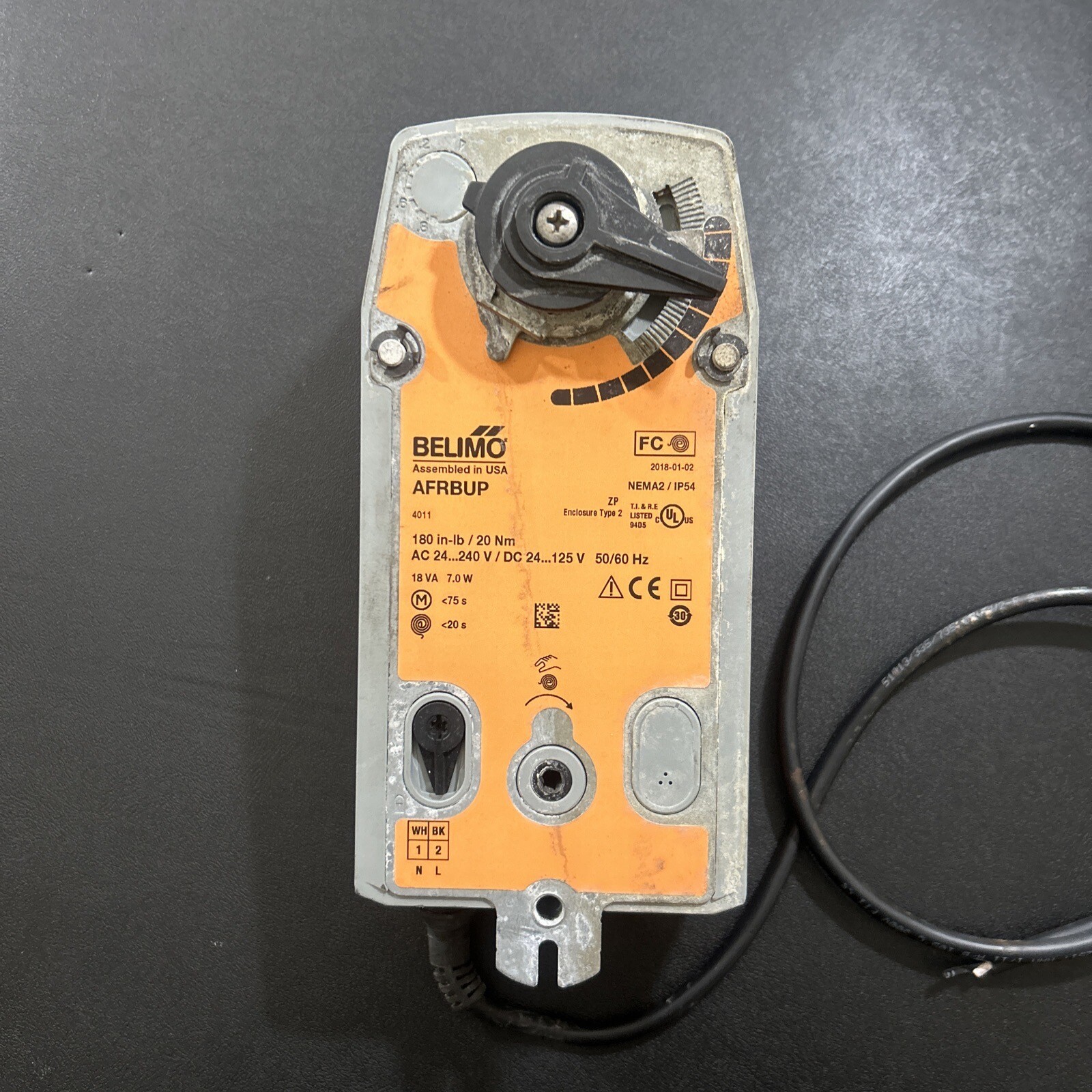 Belimo AFRBUP Spring Return Actuator