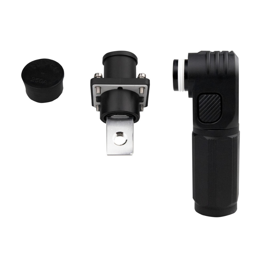 EG4 WallMount AllWeather Battery Connector-Black