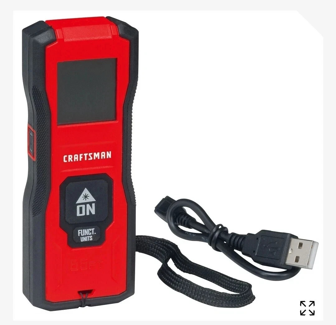 Craftsman Laser Distance Measurer 65'/20 M Range CMHT77638
