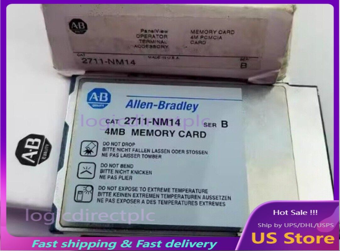New In Box AB 2711-NM14 4MB Memory Card Free fast shipping 2711NM14