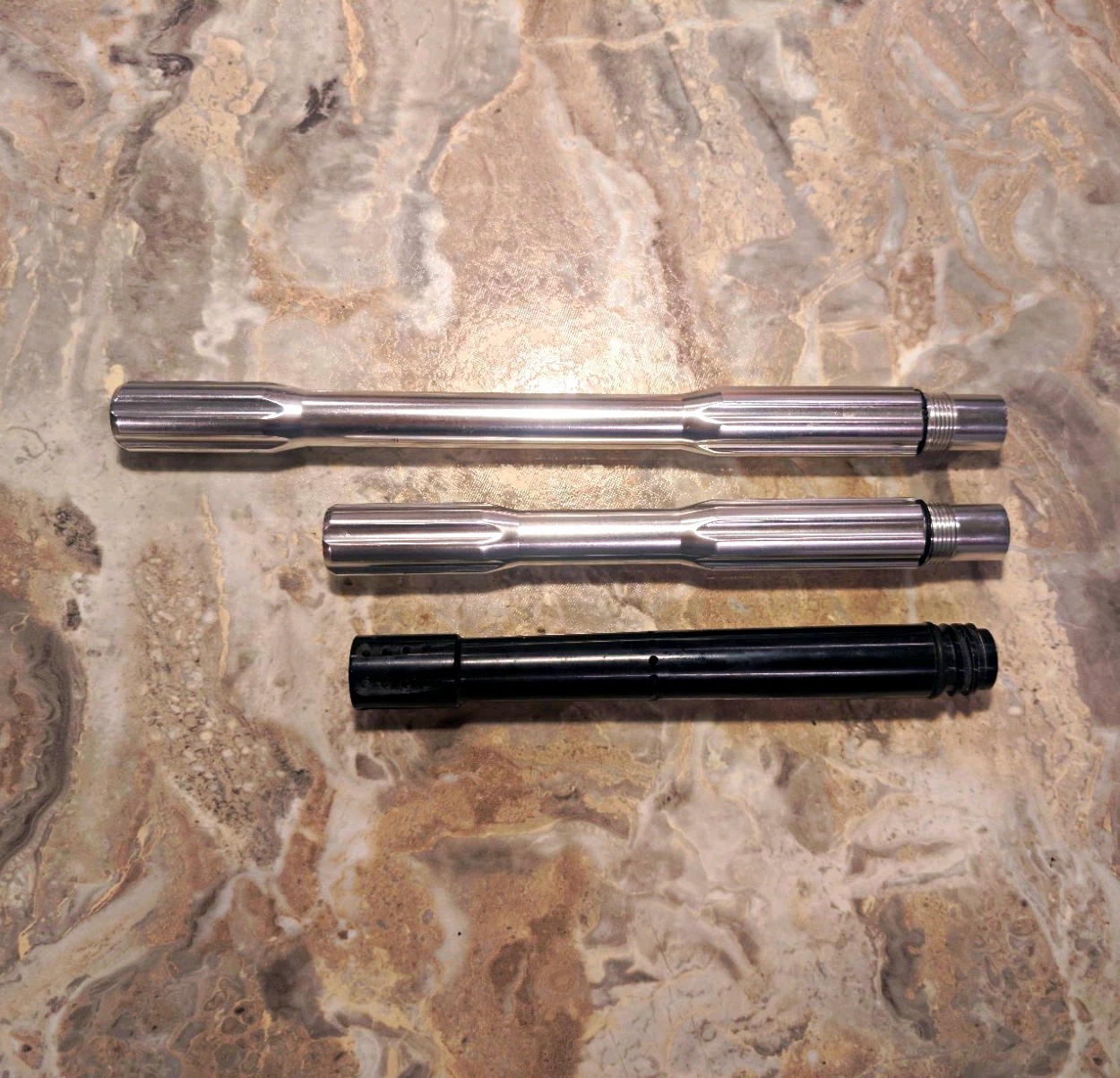 Lot 3 Paintball Barrels Tippmann 98 Custom 8.5" Kingman Spyder 12" 9.5"