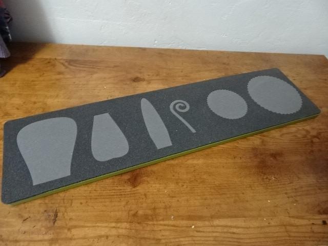 Accuquilt Go Quilt Die #55381-FANTASY FLOWERS-uses 6"x24" mat-multiple pcs