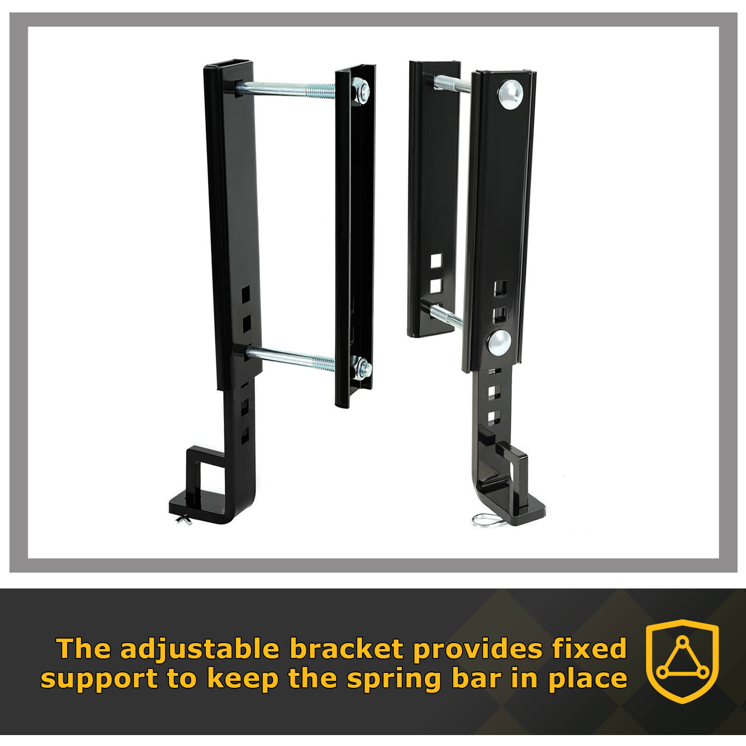 For 8-Inch Trailer Frame Adjustable Weight Distribution Hitch Brackets Support