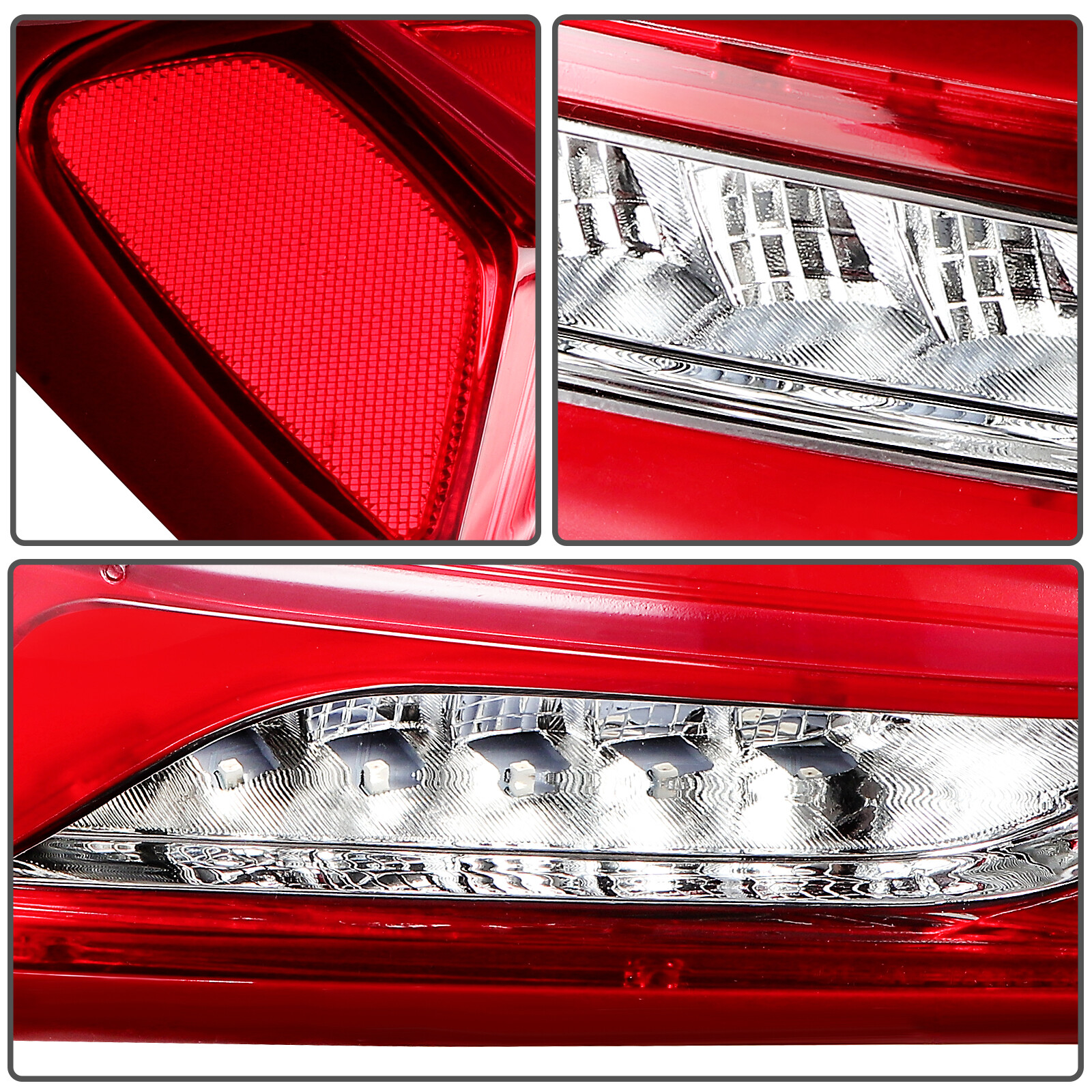 2019-2022 Chevy Malibu LED Tail Light Lamp Outer Replacement Left + Right Pair