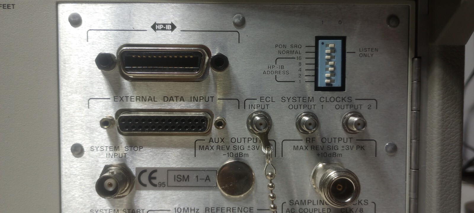 Mint Condition Hewlett Packard 8770A w/ OPT H12 Arbitrary Waveform Synthesizer
