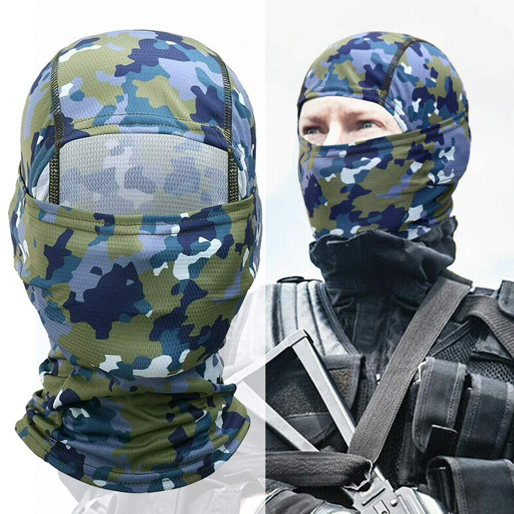 Tactical Balaclava Full Face Mask UV Sun Protection Ski Face Cover for Men Women
