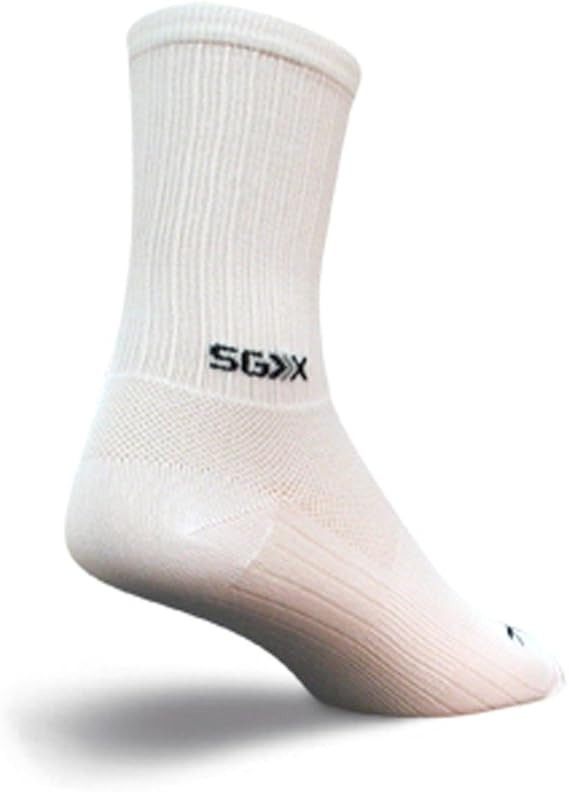 Socks - SockGuy - 6" SGX White S/M Cycling/Running NEW