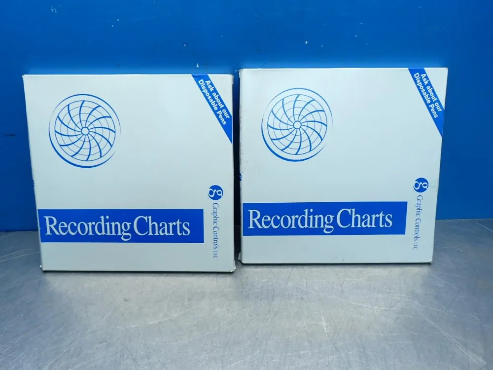 GRAPHIC CONTROLS RECORDING CHARTS, 2PCS 30821923