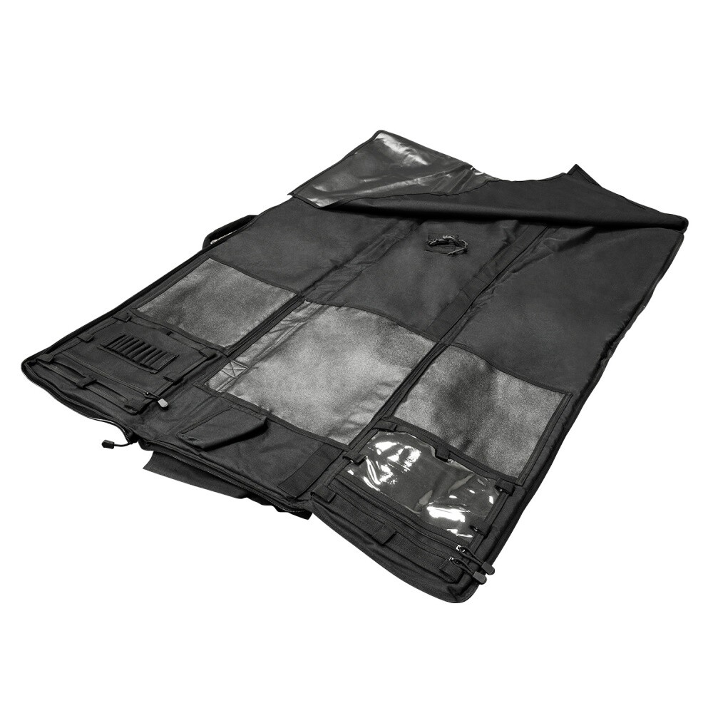NCSTAR Deluxe Rifle Case / Shooting Mat 48" Unfolds to 66" Mat Black   CVSM2913B
