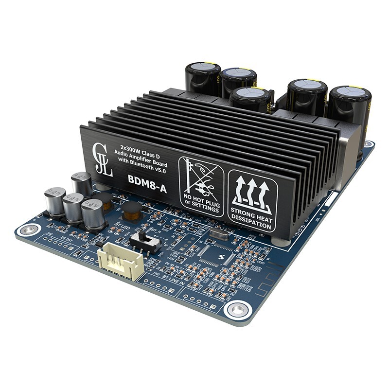 BDM8-A  TPA3255 2x300W HIFI Digital Power Amplifier Board High-power 2.0 Channel