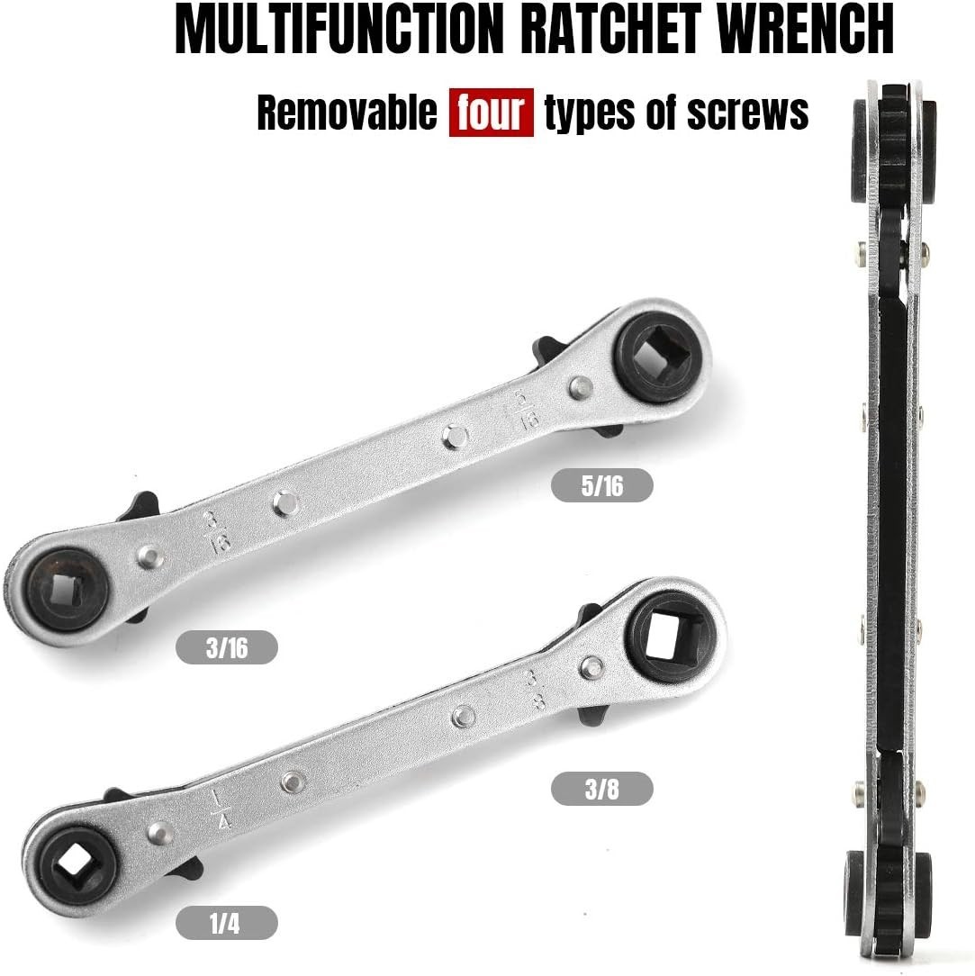 Comprehensive Flaring & Swaging Tool Kit - Ideal for HVAC Technicians & Plumbers
