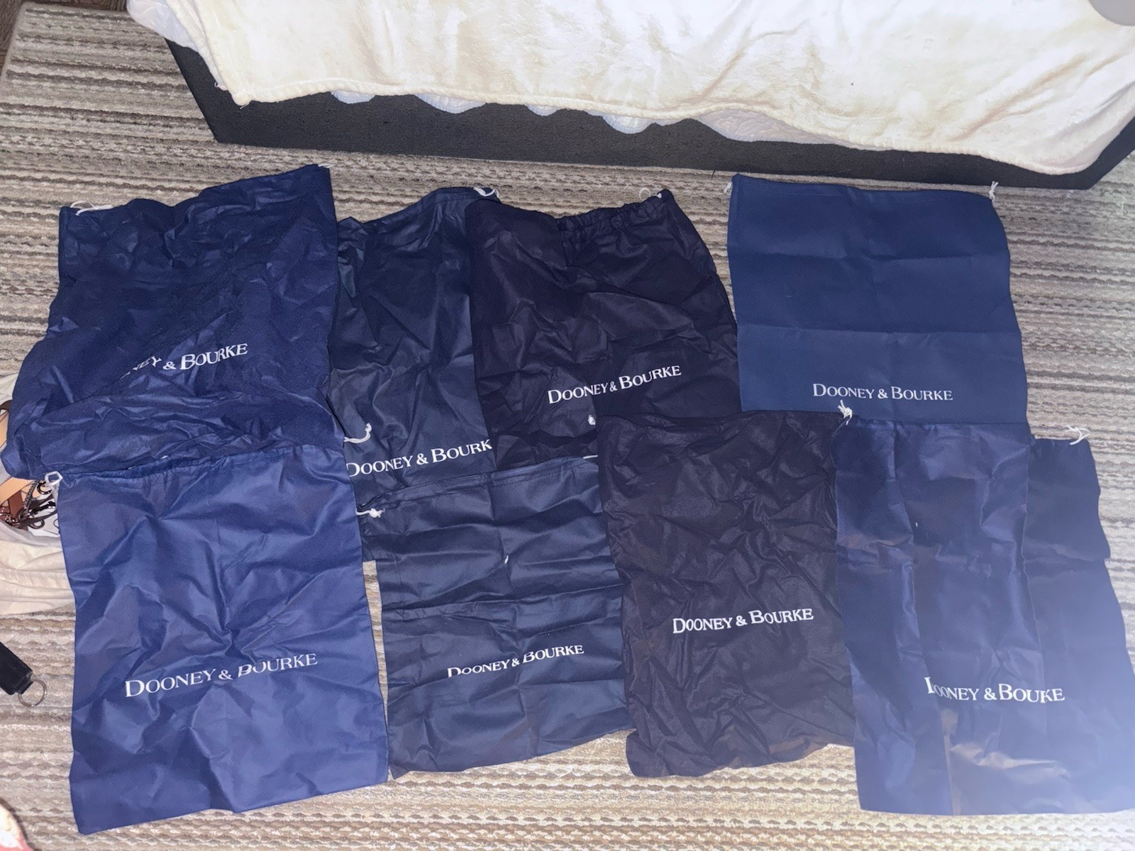 Dooney & Bourke 8 Navy Dust Purse Storage Bags