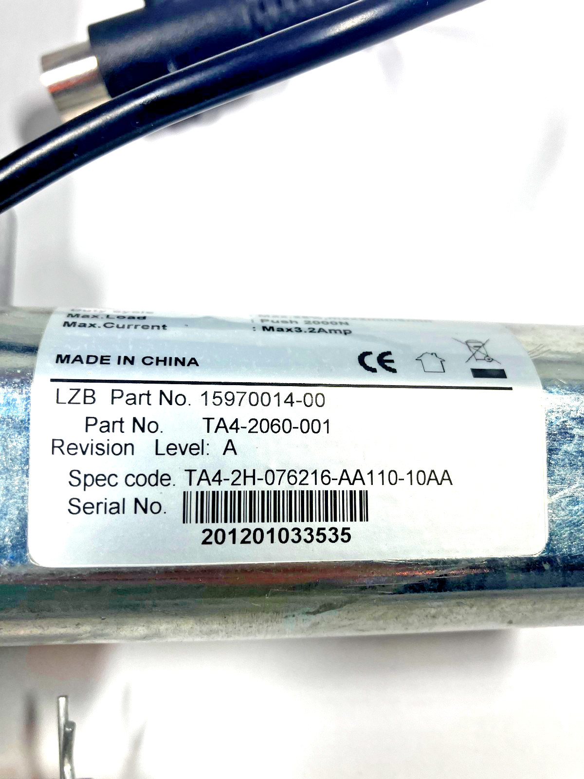 La-Z-Boy HEAVY DUTY 15970014-00 TiMotion TA4-2060-001 Replaces 10.000036.0001