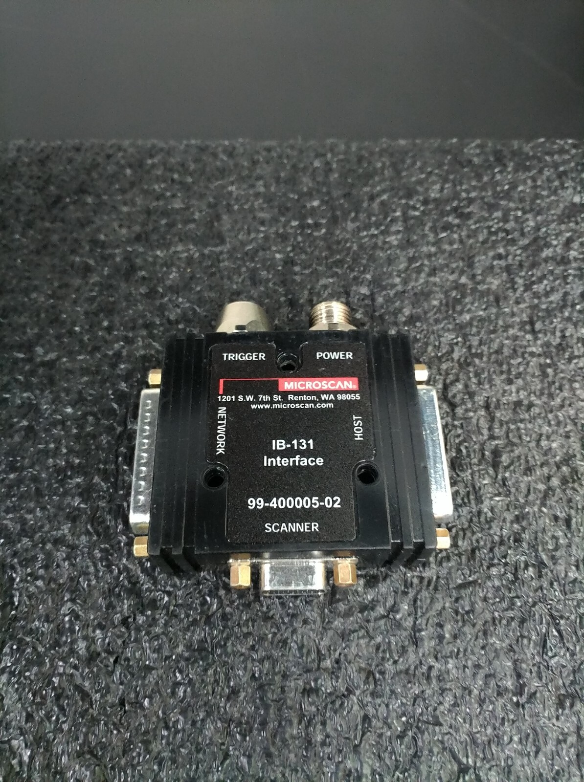 MICROSCAN IB-131 Interface