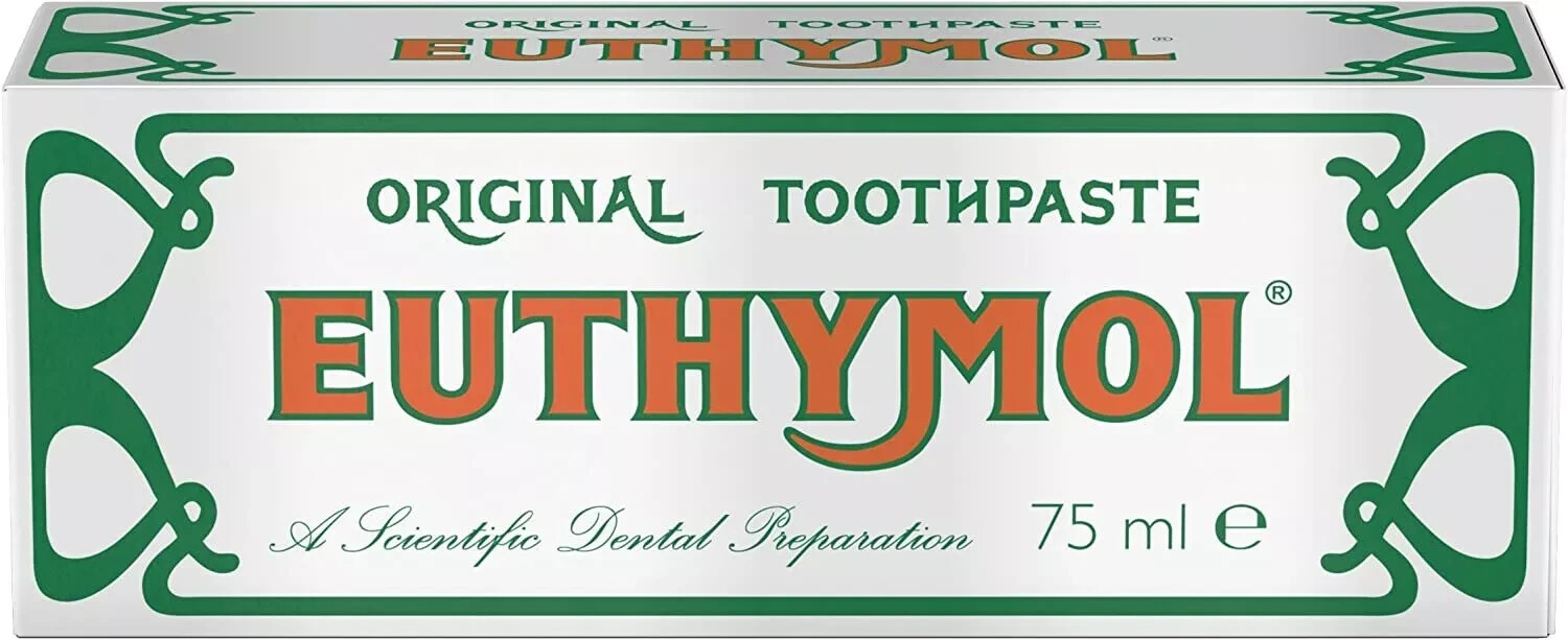 12 X Euthymol Original Toothpaste 75ml PACK OF 12
