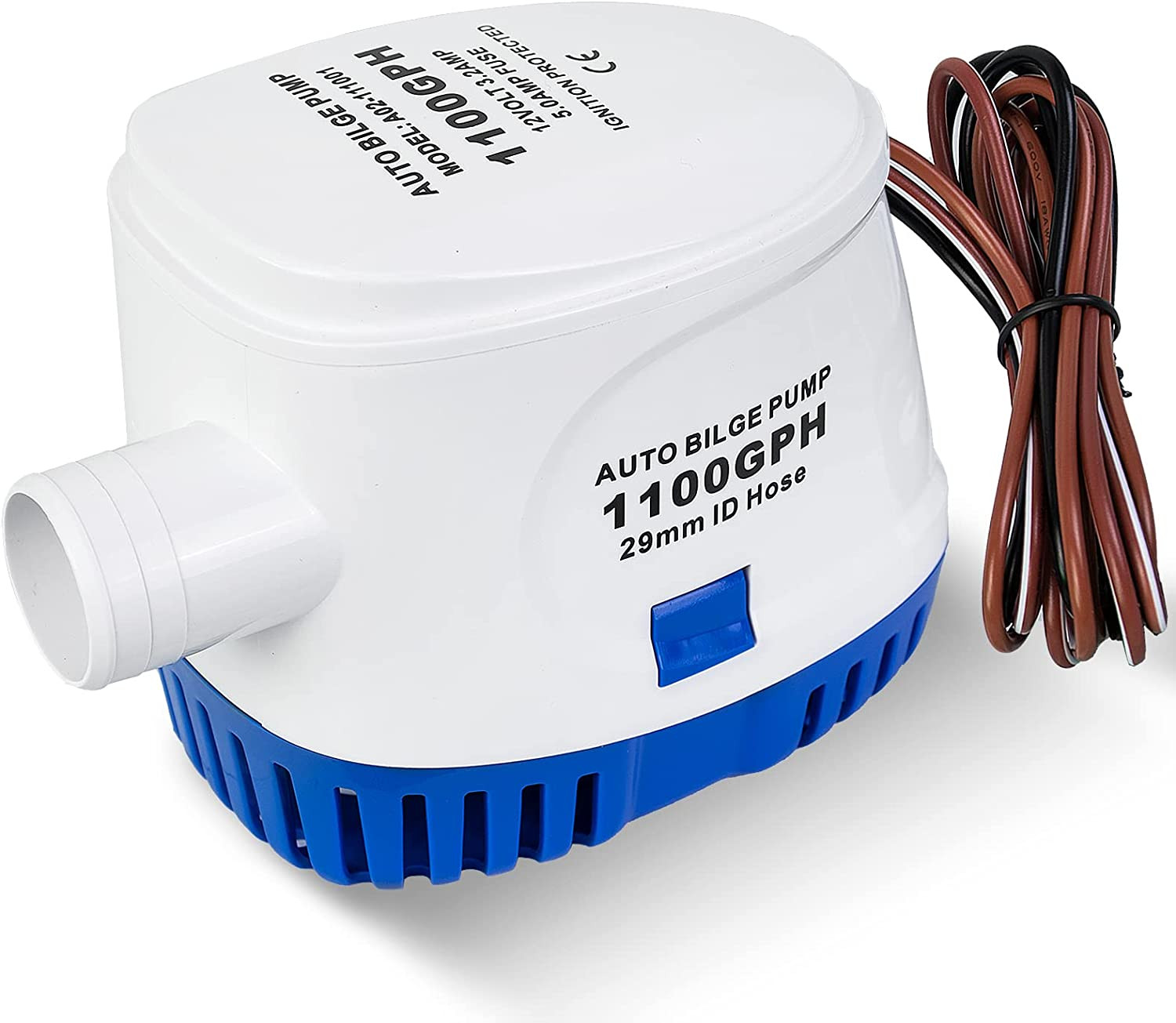 Bombas de sentina automáticas de 12 V para barcos 1100 GPH Auto