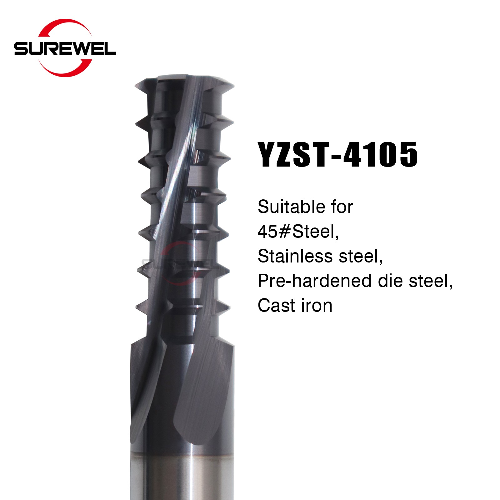 Skip teeth Thread Mill Threading Tool Balzers Coated CNC High-Speed Milling Tool
