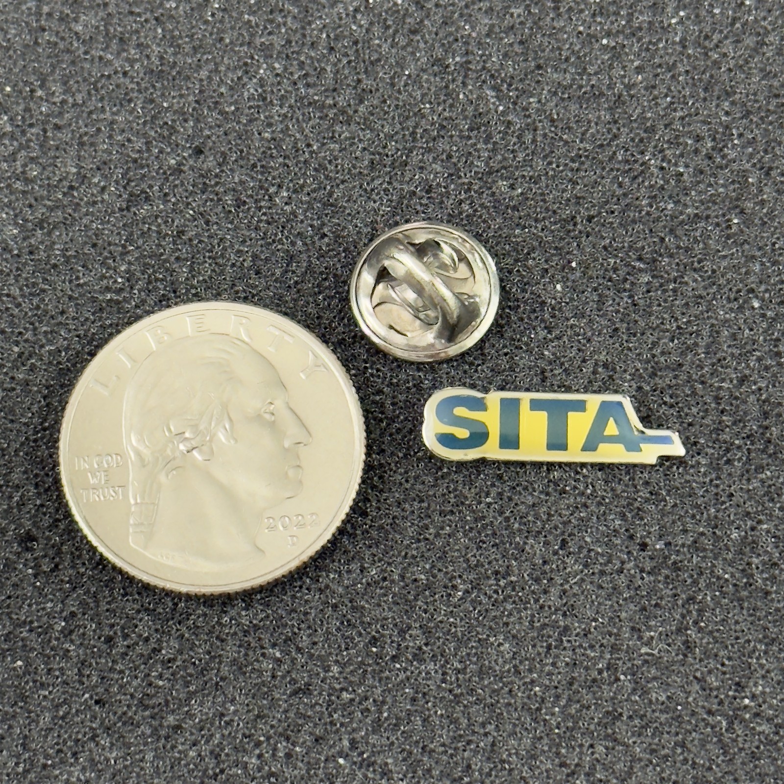 SITA Air Transportation Communications Technology Company Pin Pinback #51406
