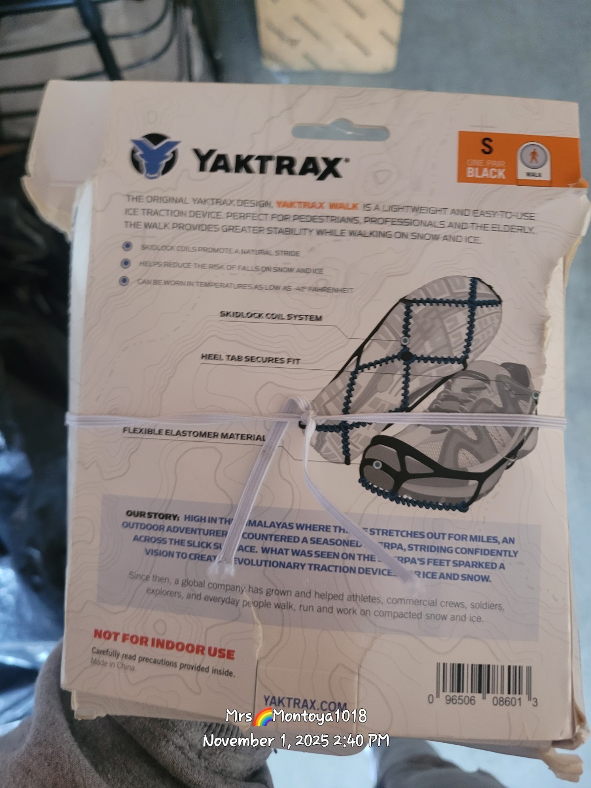 Yaktrax Walk Traction Shoe