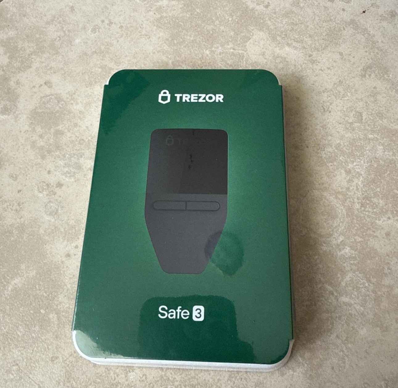 Trezor Safe 3 - Secure Element Crypto Hardware Wallet - New
