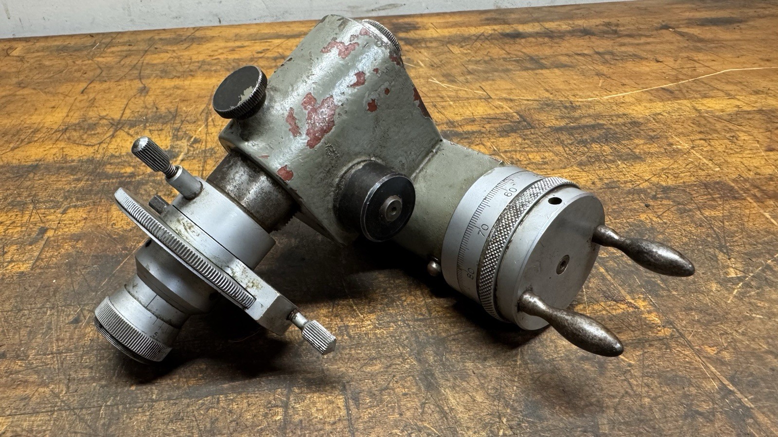 Universal Optical Drill Wheel Dresser Grinder Feed Attachment Part Swiss Made