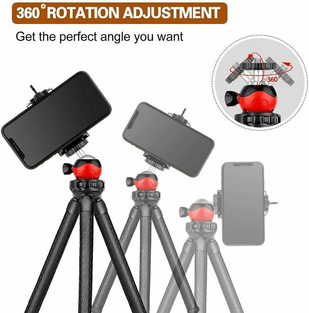 Mini Portable Flexible Tripod Octopus Stand Adjustable For Gopro Camera/SLR/DV