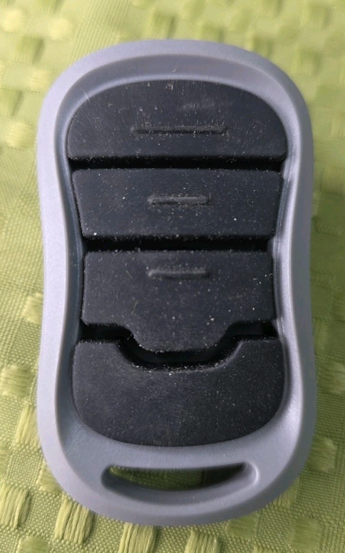 TWO For Genie GITR-3BX Three Button G3T-A Garage Gate Door Opener Visor Remote
