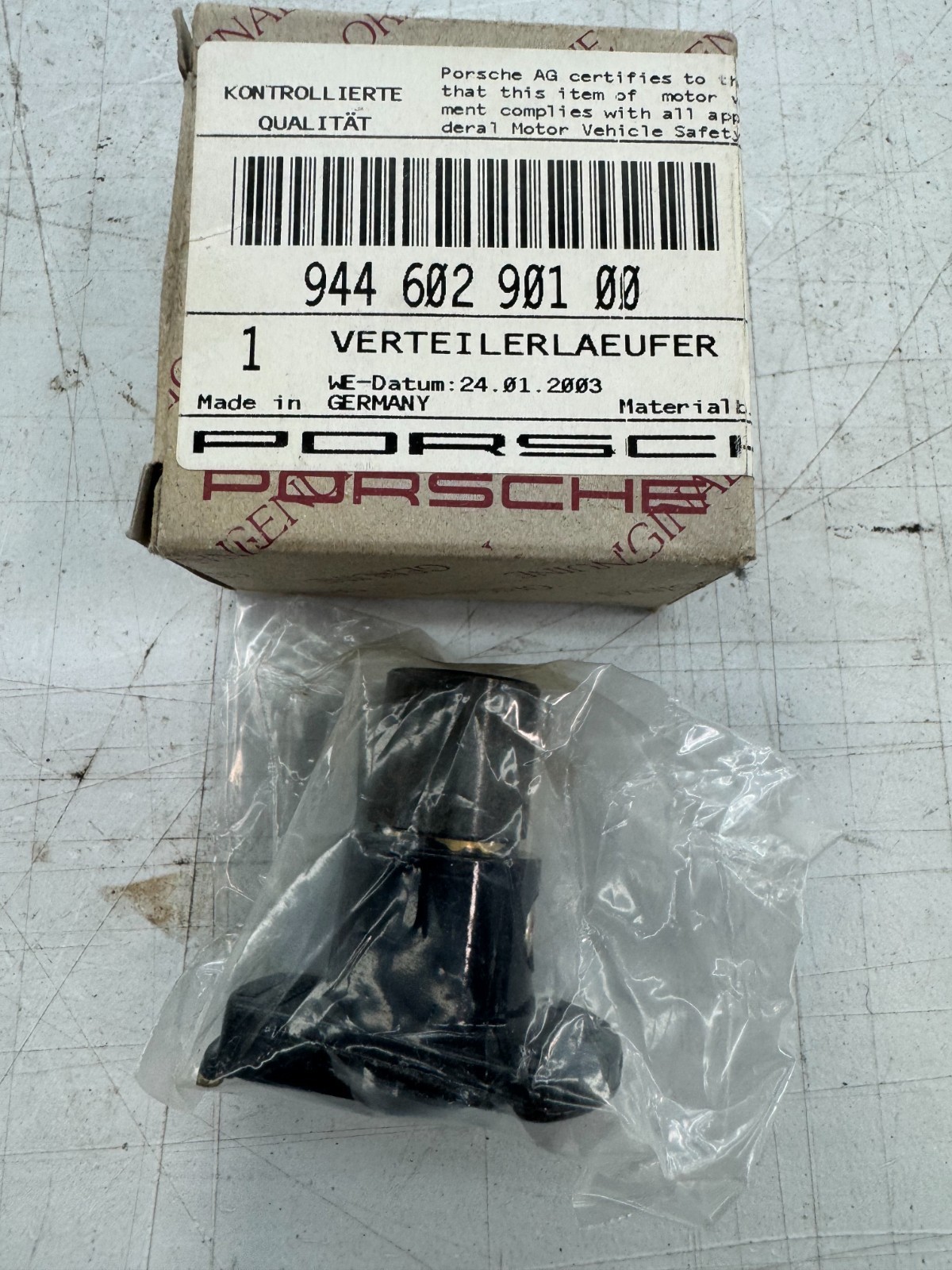 Porsche OEM NEW GENUINE Distributor Rotor 944.602.901.01 94460290101