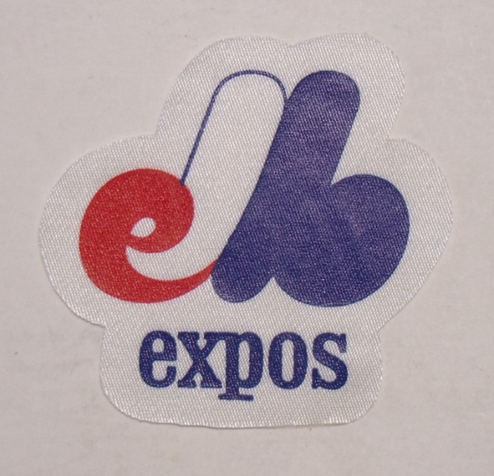 Vintage 1970s Montreal Expos Printed Patch - NOS
